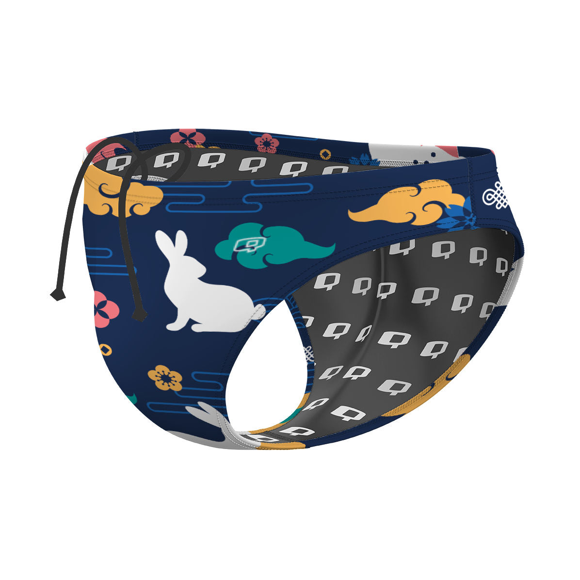 Moonlight Bunnies - Waterpolo Brief Swimsuit