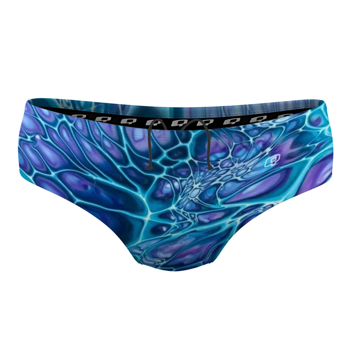 purple splash brief - Classic Brief Swimsuit