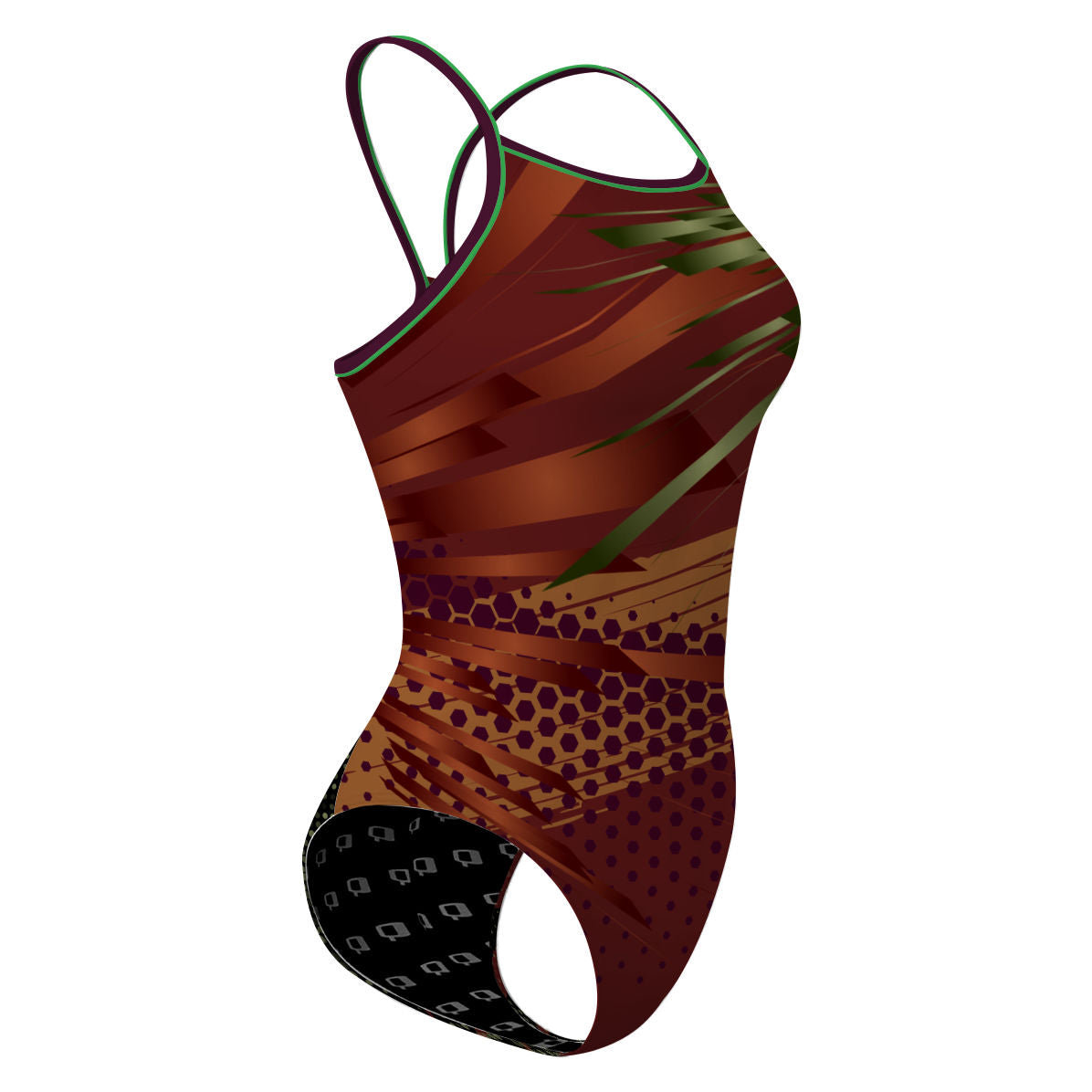 Burn Comet - Skinny Strap Swimsuit