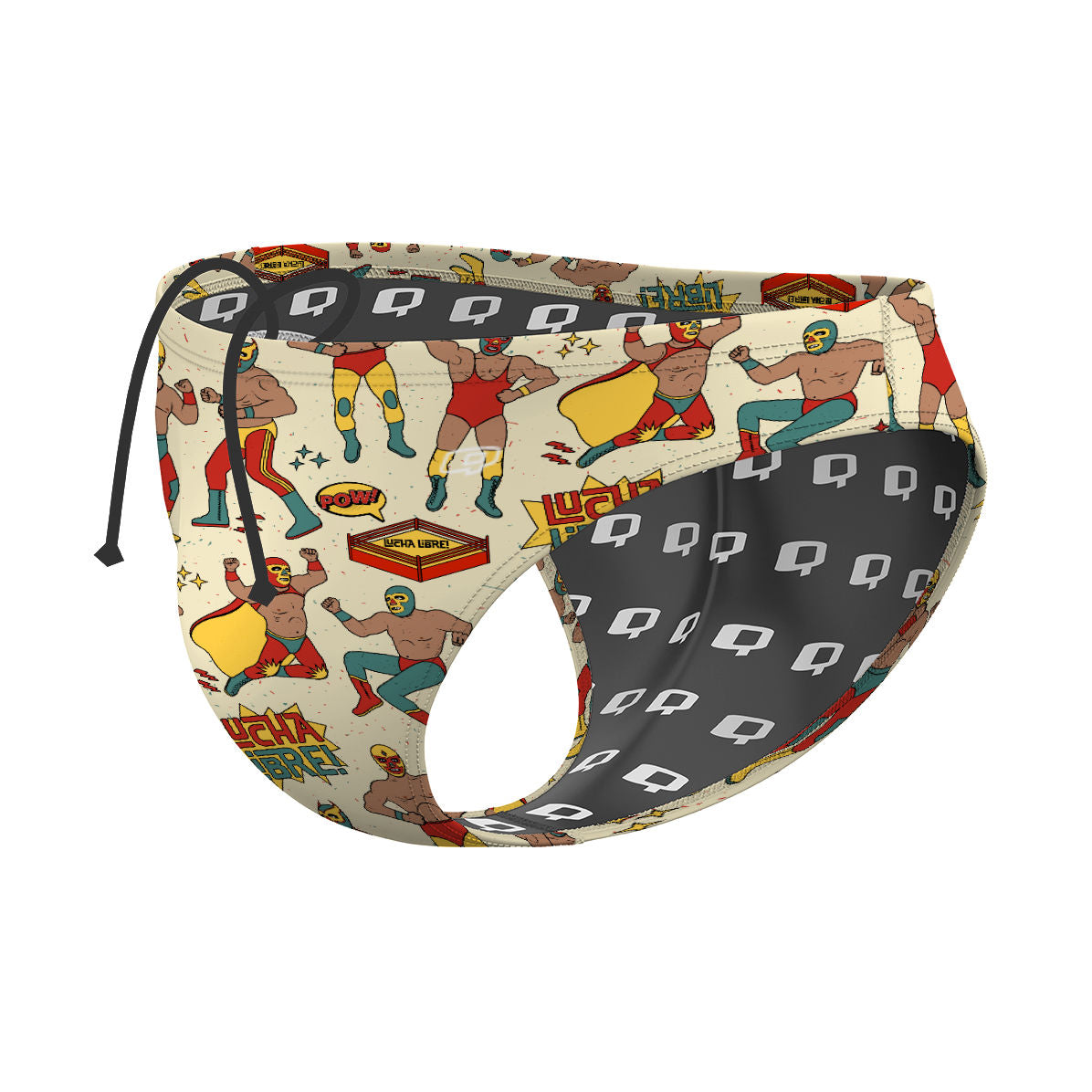 Lucha Libre - Waterpolo Brief Swimsuit