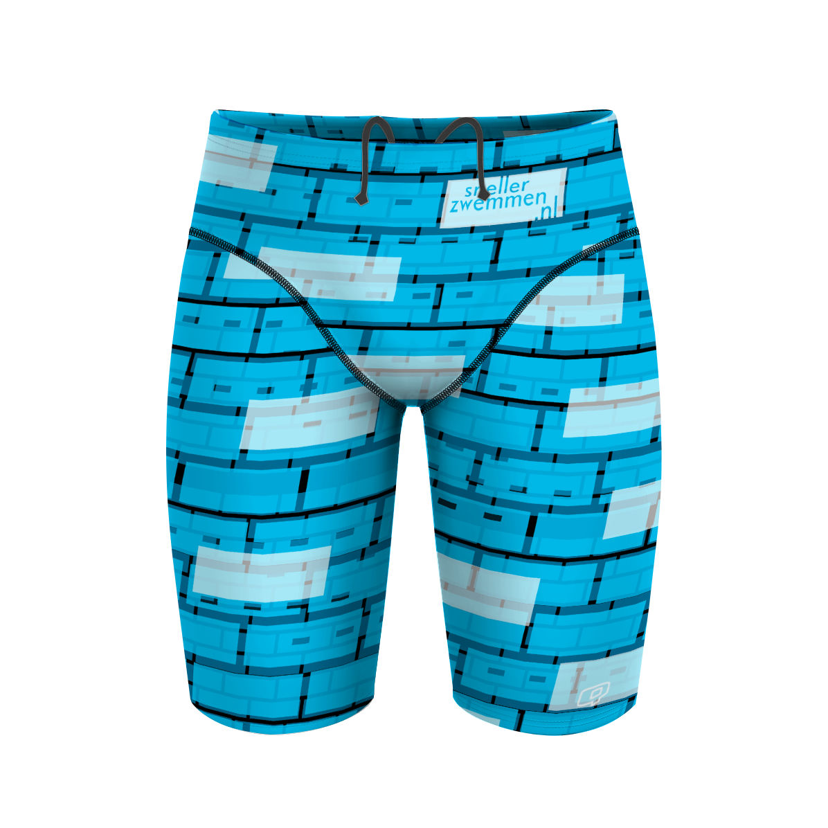 jammer blauw voorkant - Atlas Jammer Swimsuit