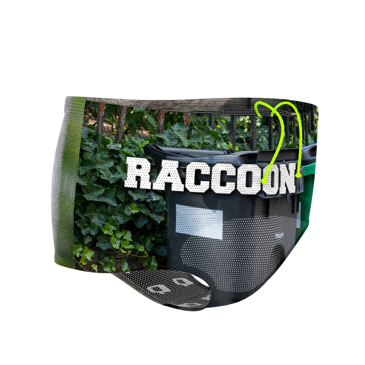 LANDON IS A RACCOON - Mesh Drag Swimsuit