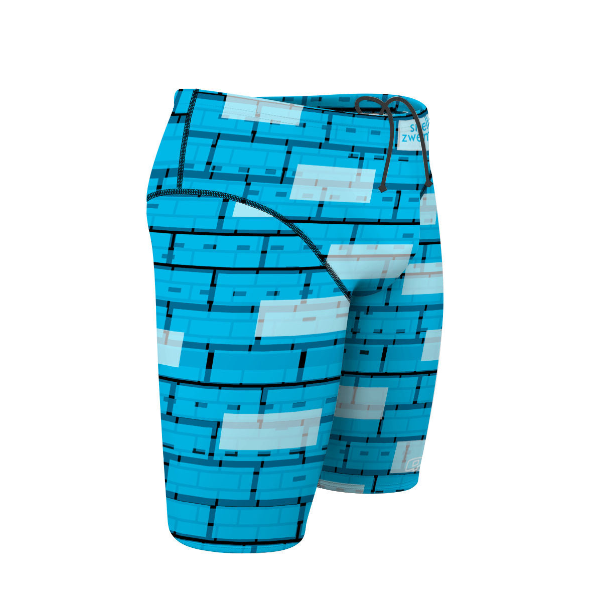 jammer blauw voorkant - Atlas Jammer Swimsuit