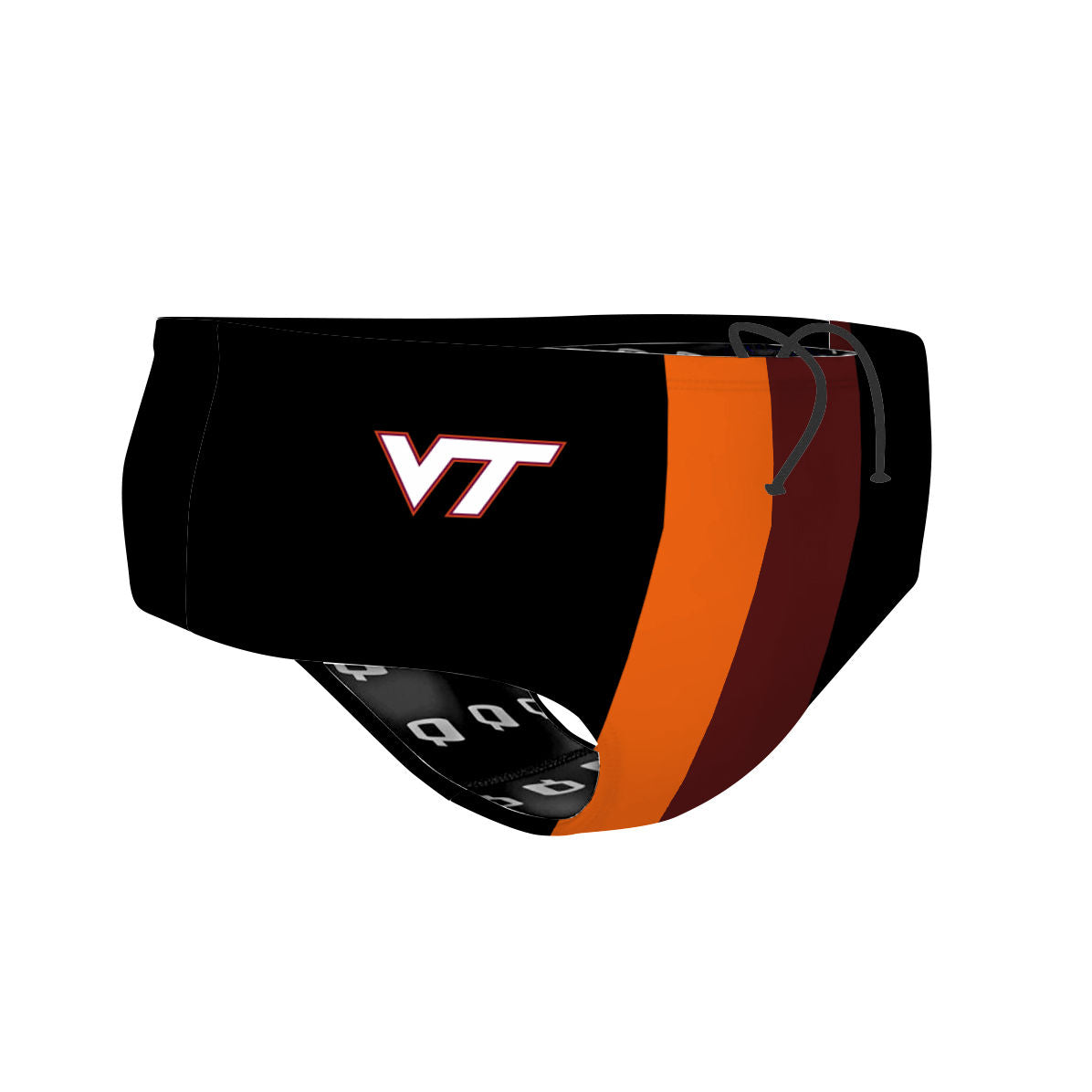 Hokie Tracks White - Classic Brief Swimsuit