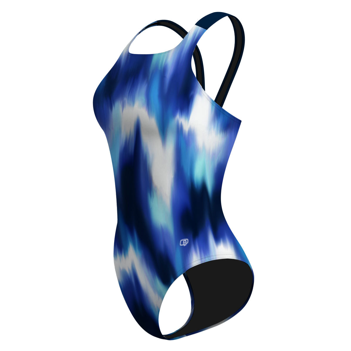 Marbled Movement - Classic Strap Swimsuit