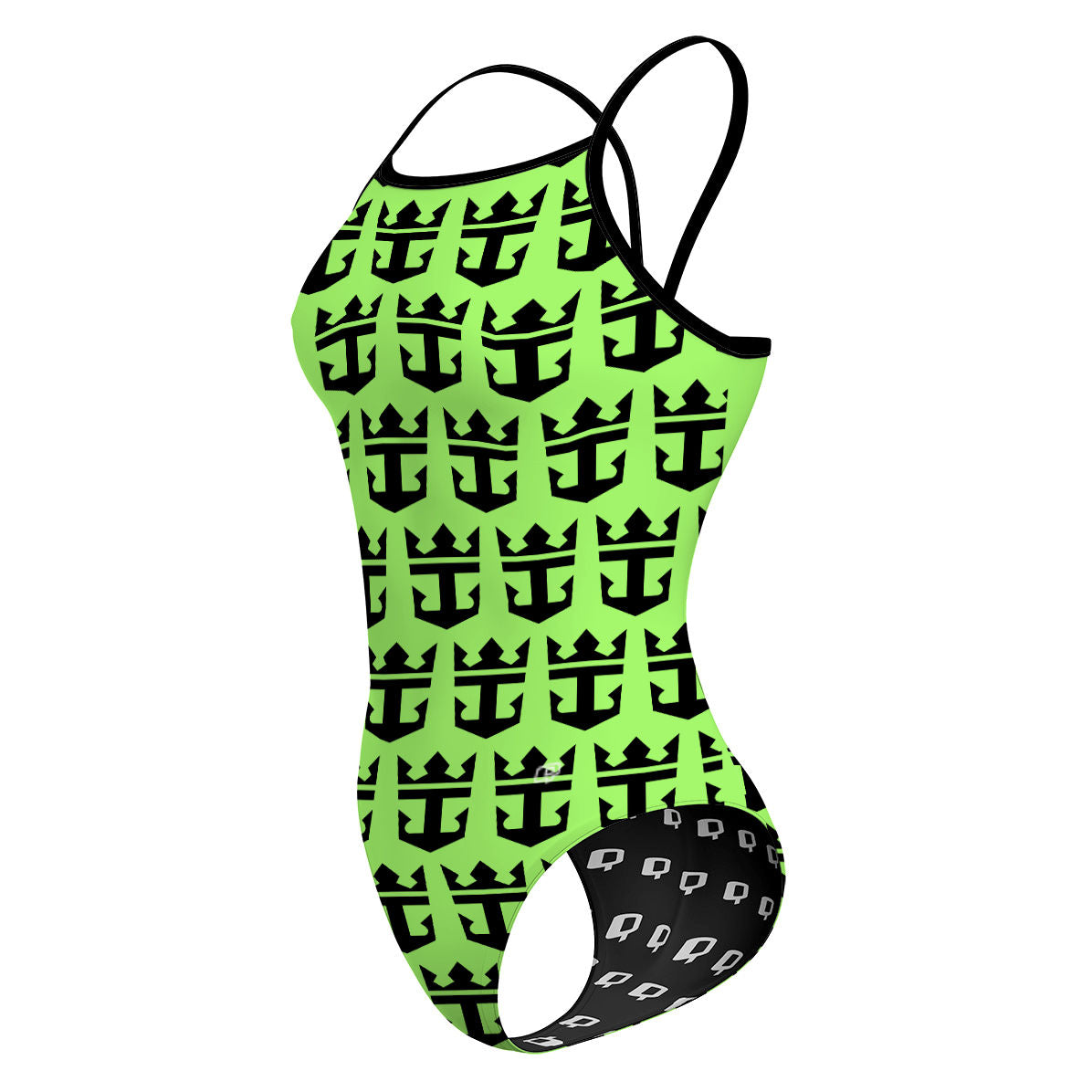 rccl lime green - Sunback Tank Swimsuit