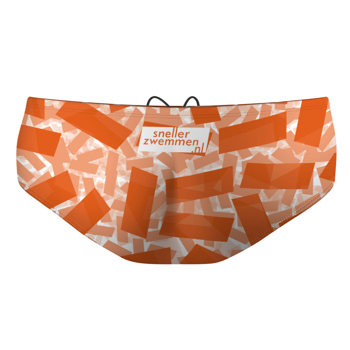 oranje sw scattered voorkant - Classic Brief Swimsuit
