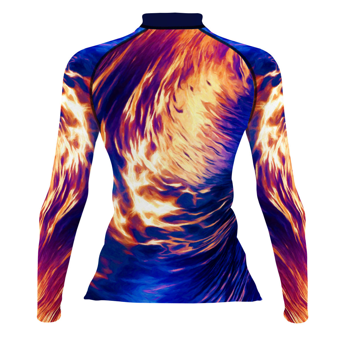 Wave Rider - Women's Surf UPF50+ Long Sleeve Rash Guard