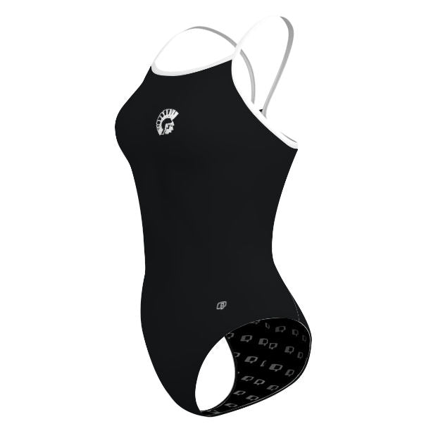 Roger Bacon Girl - Solid Skinny Strap Swimsuit - PERSONALIZED