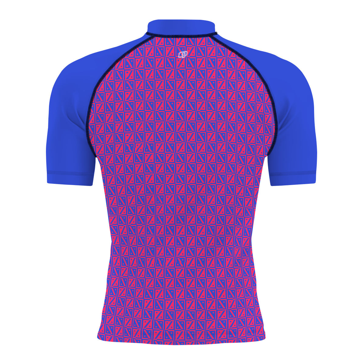 Diamond Grid - Men's Surf UPF50+ Short Sleeve Rash Guard