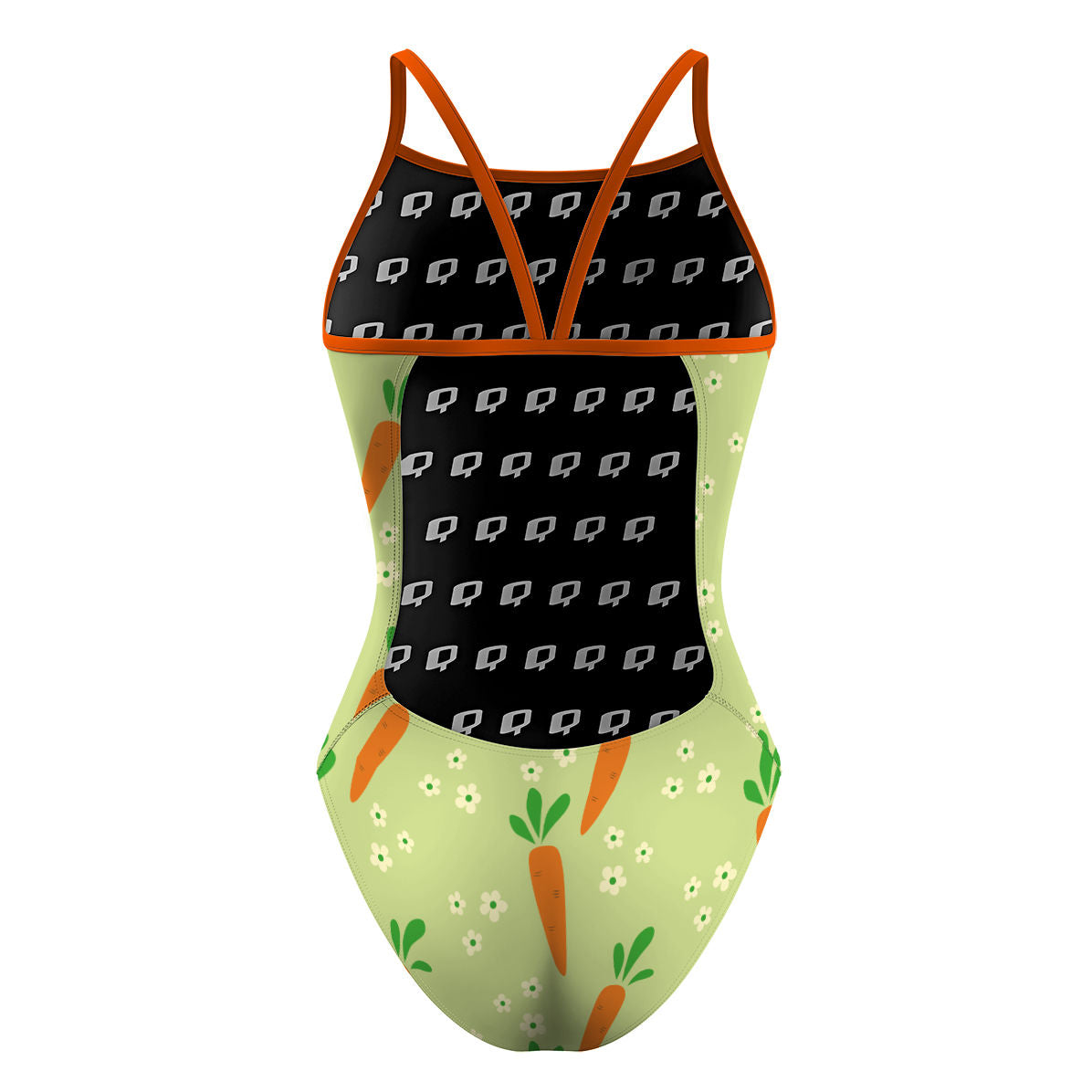 Carrot Garden- Sunback Tank Swimsuit