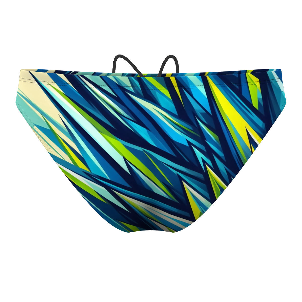spikes-green - Waterpolo Brief Swimsuit