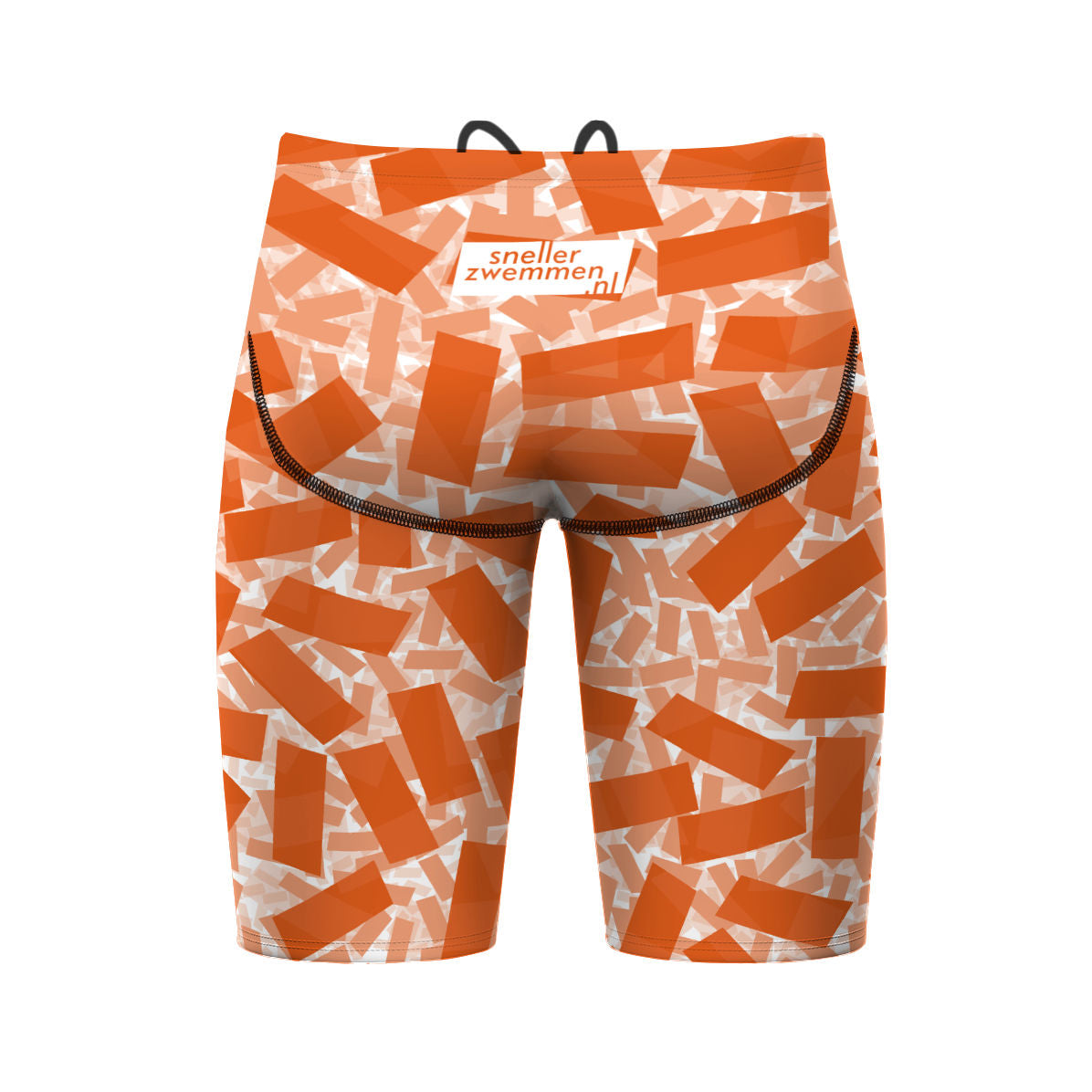oranje sw jammer voorkant - Atlas Jammer Swimsuit