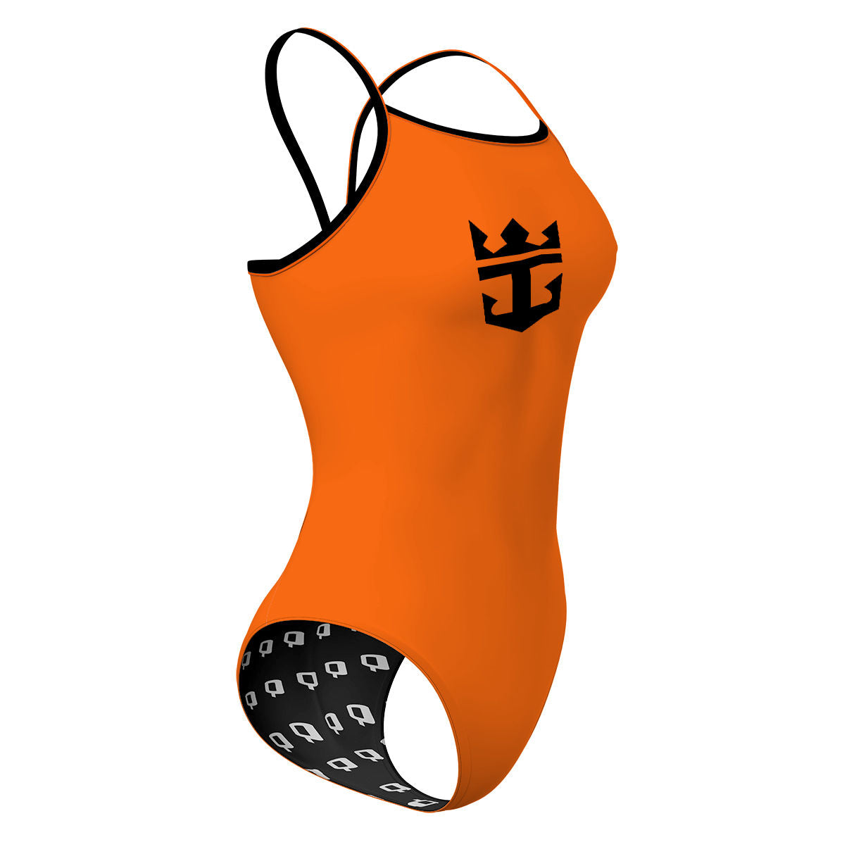RCCL Orange - Sunback Tank Swimsuit