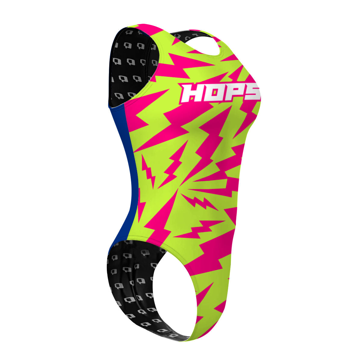 HOS Electric 2 - Women's Waterpolo Swimsuit Cheeky Cut
