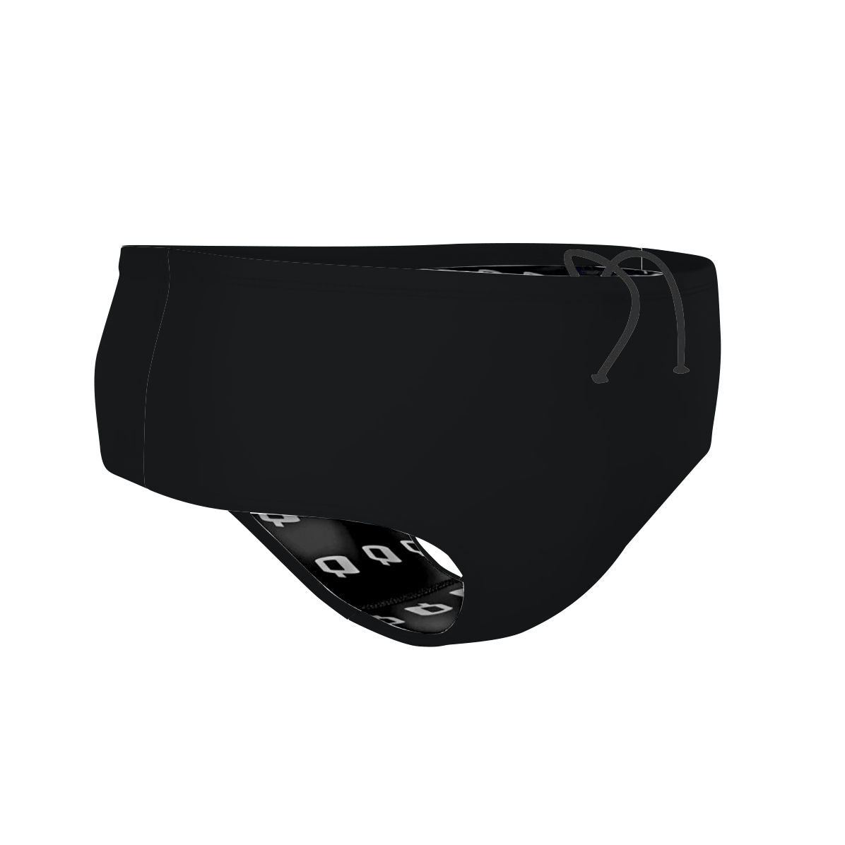 Solid Black - Classic Brief Swimsuit