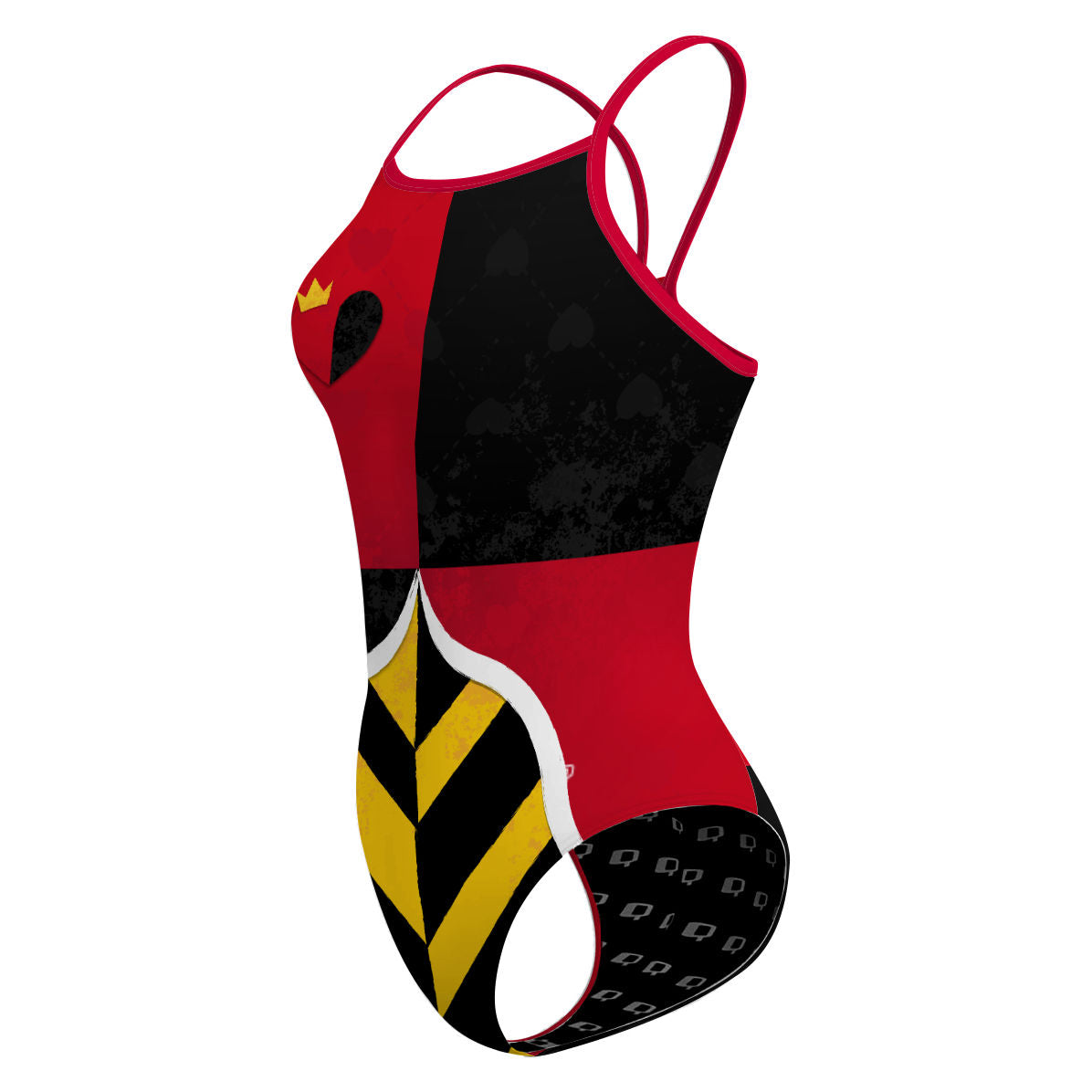 Red Queen - Skinny Strap Swimsuit