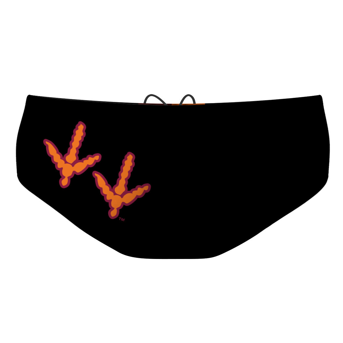 Hokie Tracks White - Classic Brief Swimsuit