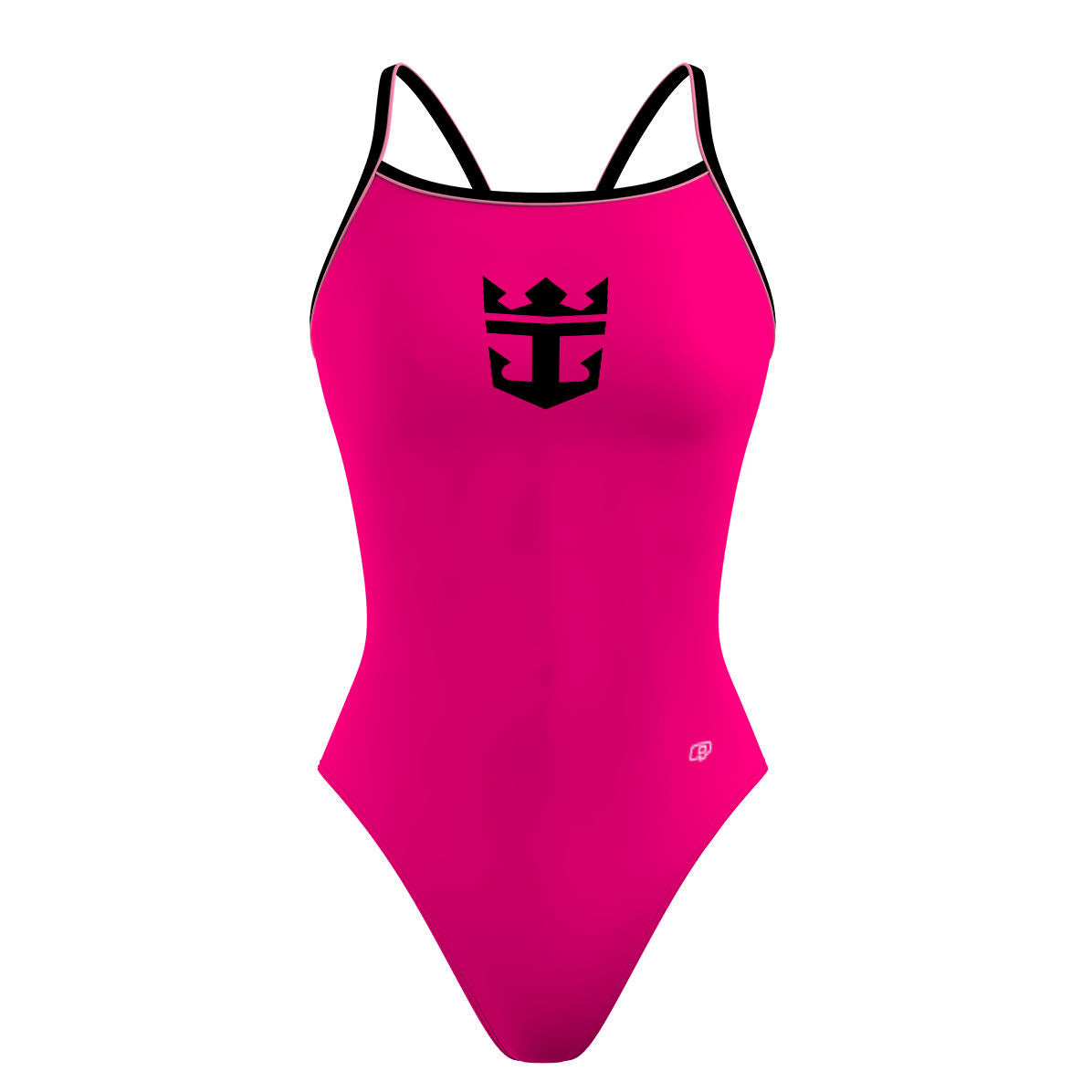 Hot pink RCCL - Sunback Tank Swimsuit