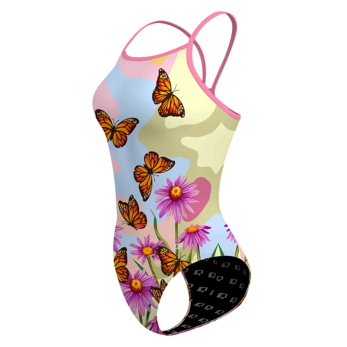 Monarch Butterfly - Skinny Strap Swimsuit