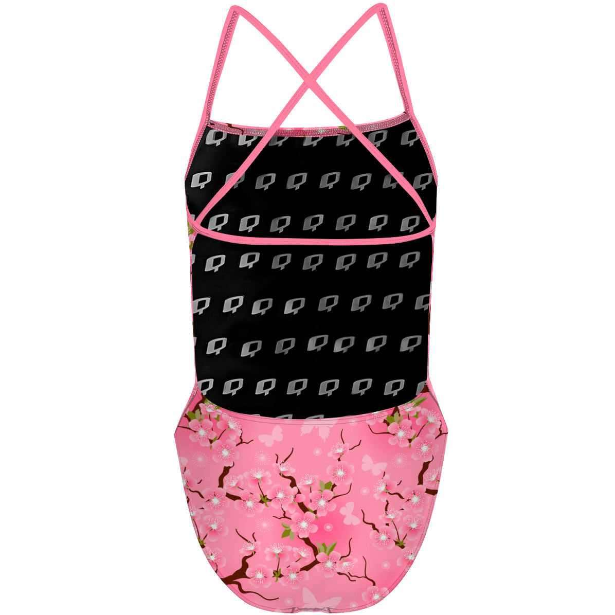 Cherry Blossom X Back - "X" Back Swimsuit