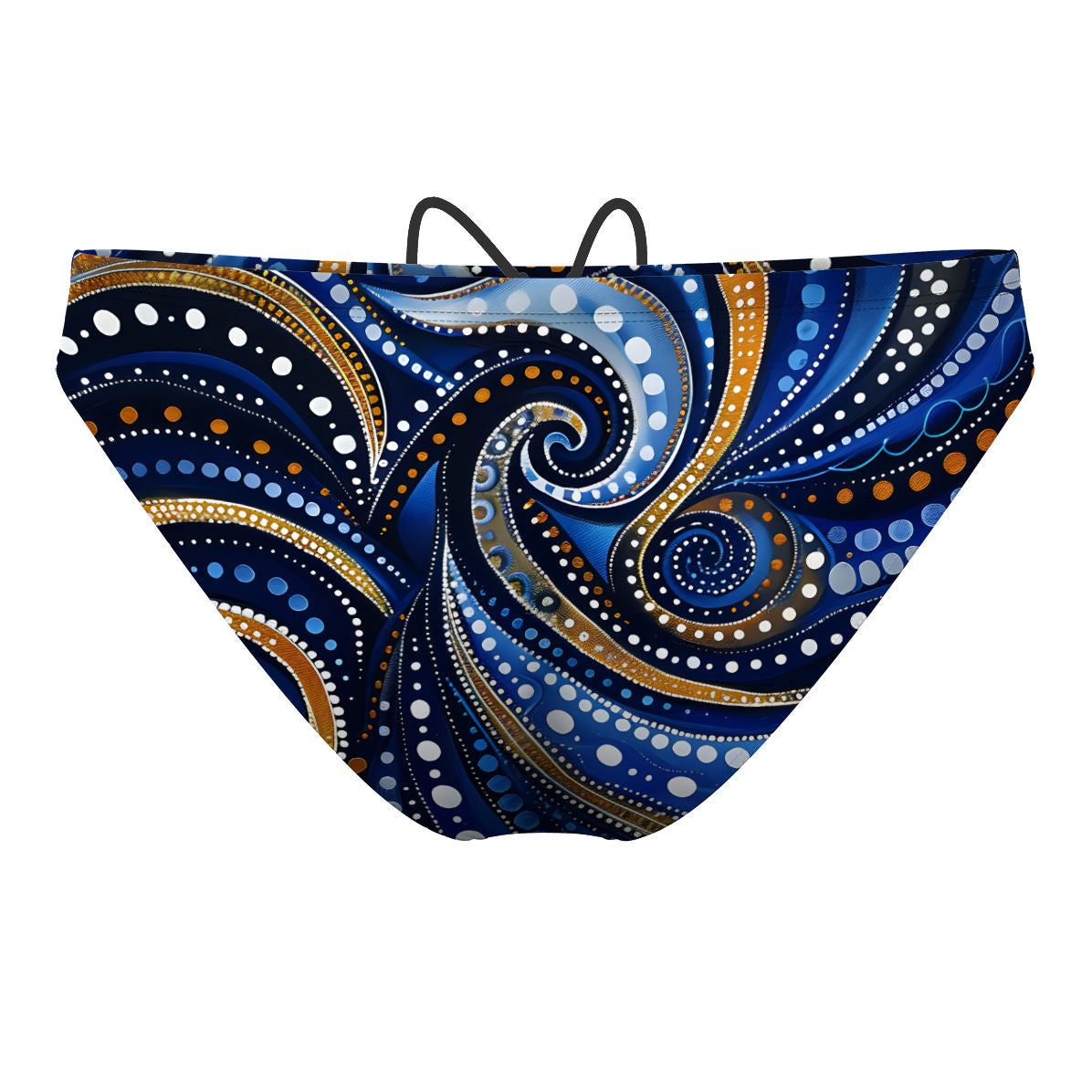 Steller Swirl WP Brief - Waterpolo Brief Swimsuit