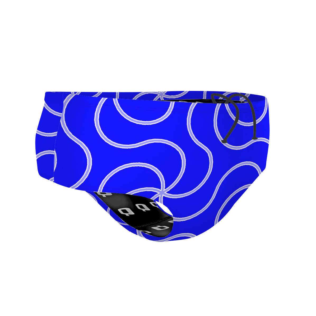 Blue Swirls - Classic Brief Swimsuit