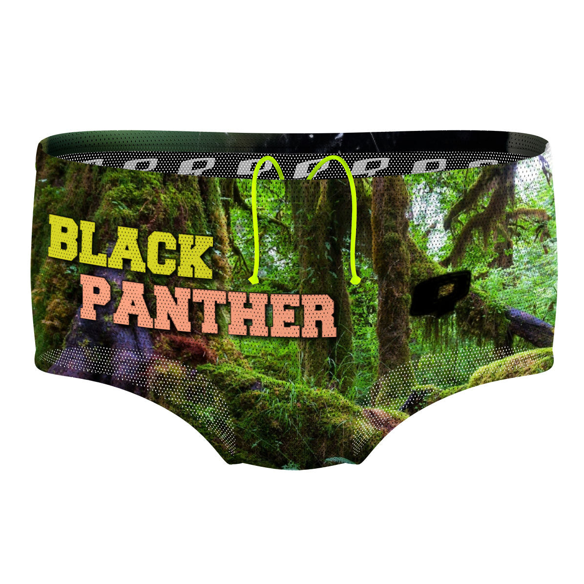LUPO IS A BLACK PANTER - Mesh Drag Swimsuit
