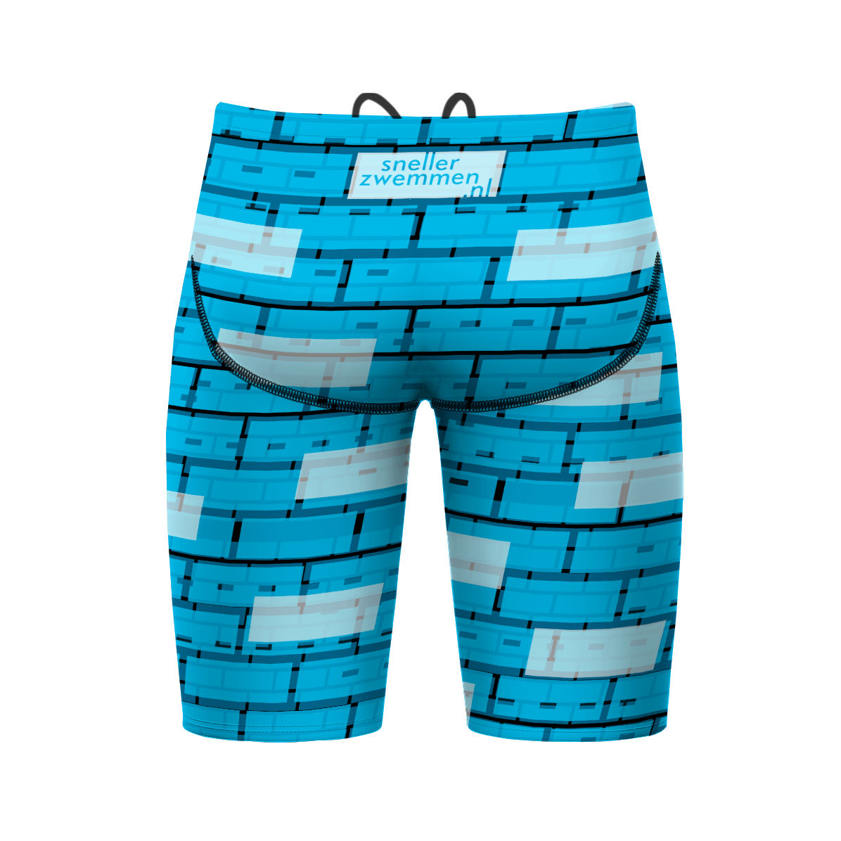 jammer blauw voorkant - Atlas Jammer Swimsuit