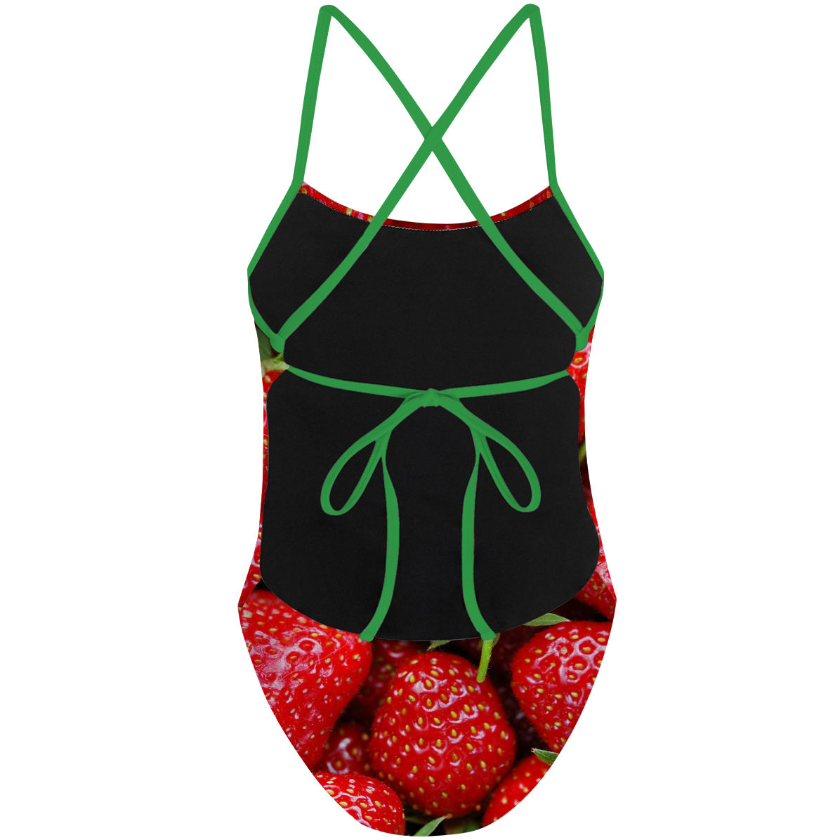 Strawberry - Tieback One Piece Swimsuit