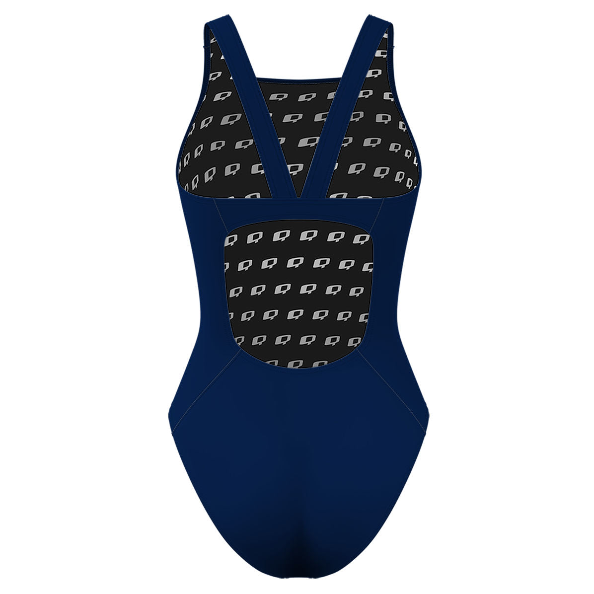 Solid Navy - Classic Strap Swimsuit