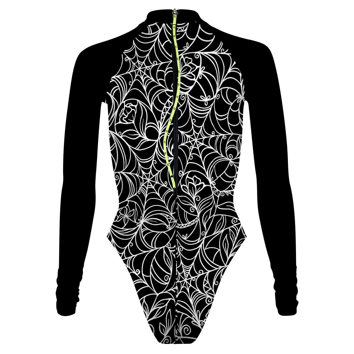 Spiderweb Temptation - Surf Swimming Suit Cheeky Cut