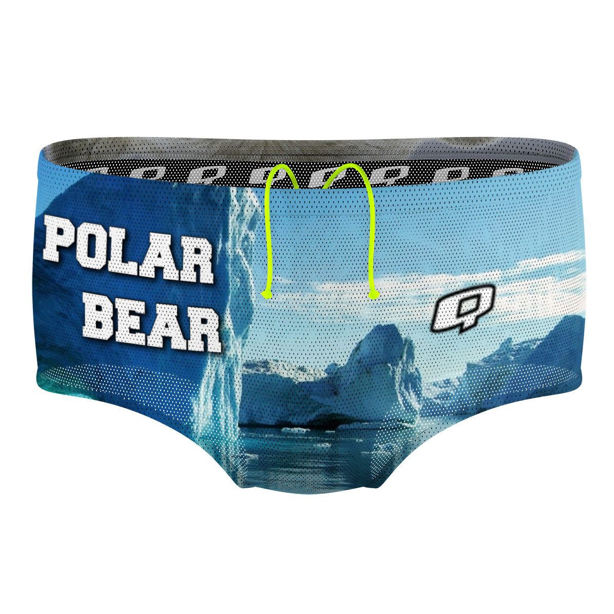 DOM IS A POLAR BEAR - Mesh Drag Swimsuit