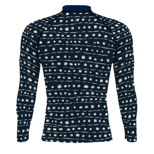 Polka Sea - Men's Surf UPF50+ Long Sleeve Rash Guard