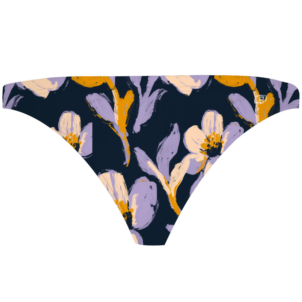 Midnight Garden - Tieback Bikini Bottom