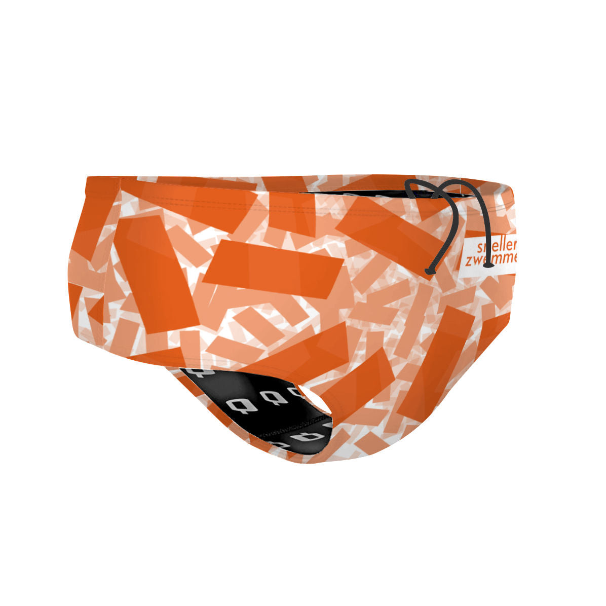 oranje sw scattered voorkant - Classic Brief Swimsuit