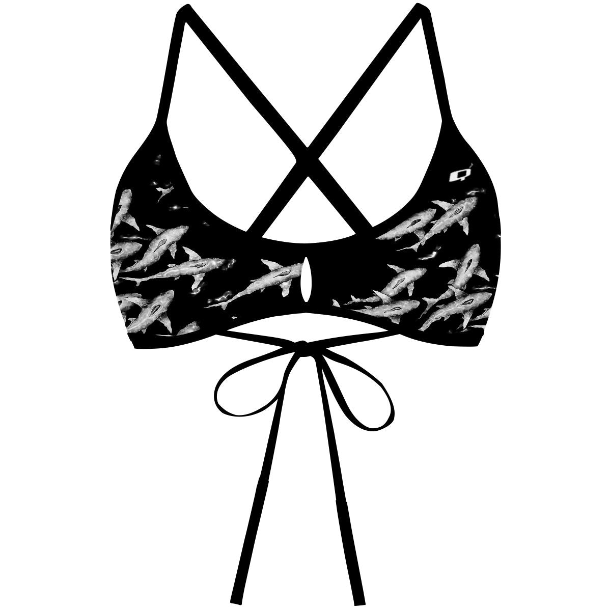 Shark Shiver - Demi Tieback Bikini Top