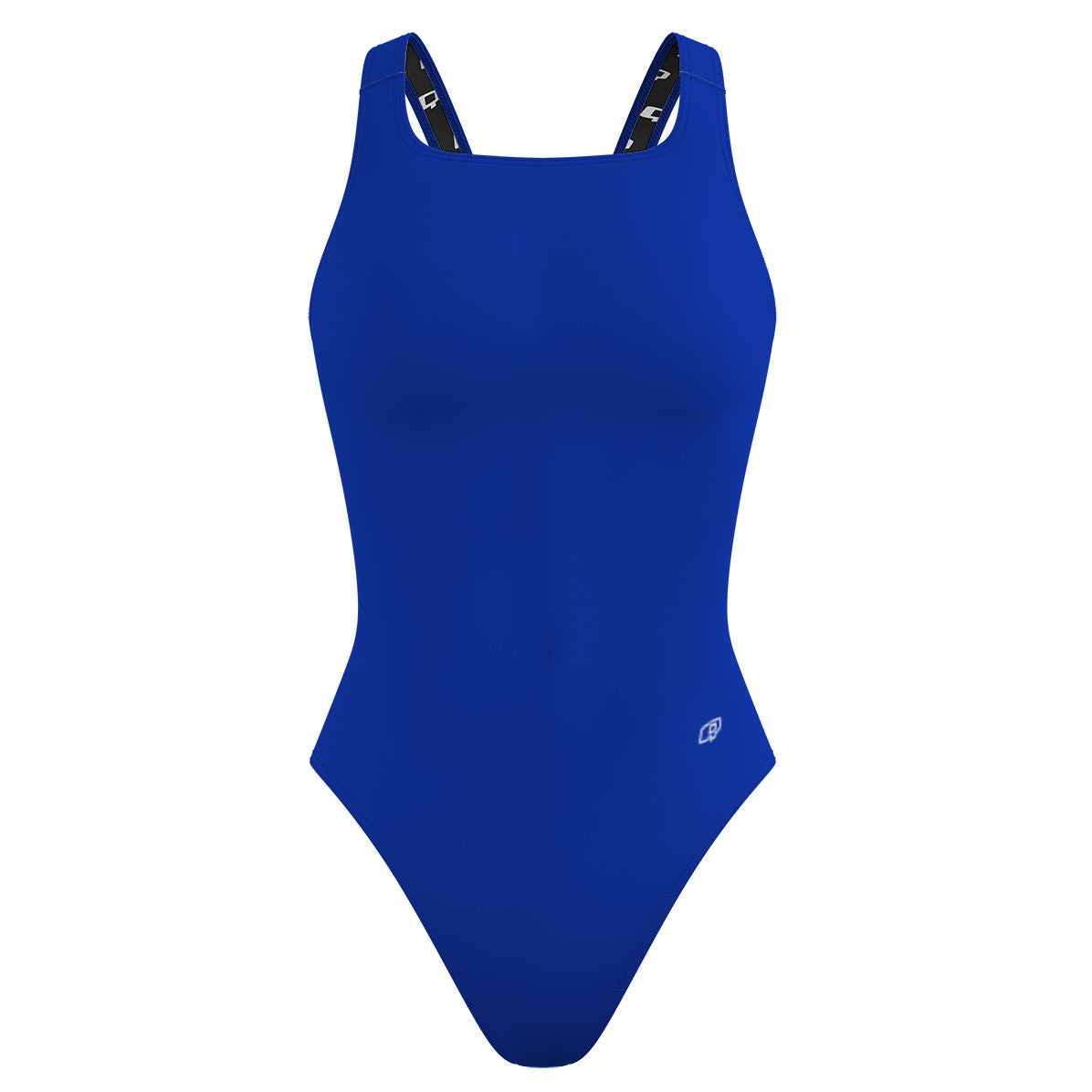 Solid Royal Blue - Classic Strap Swimsuit