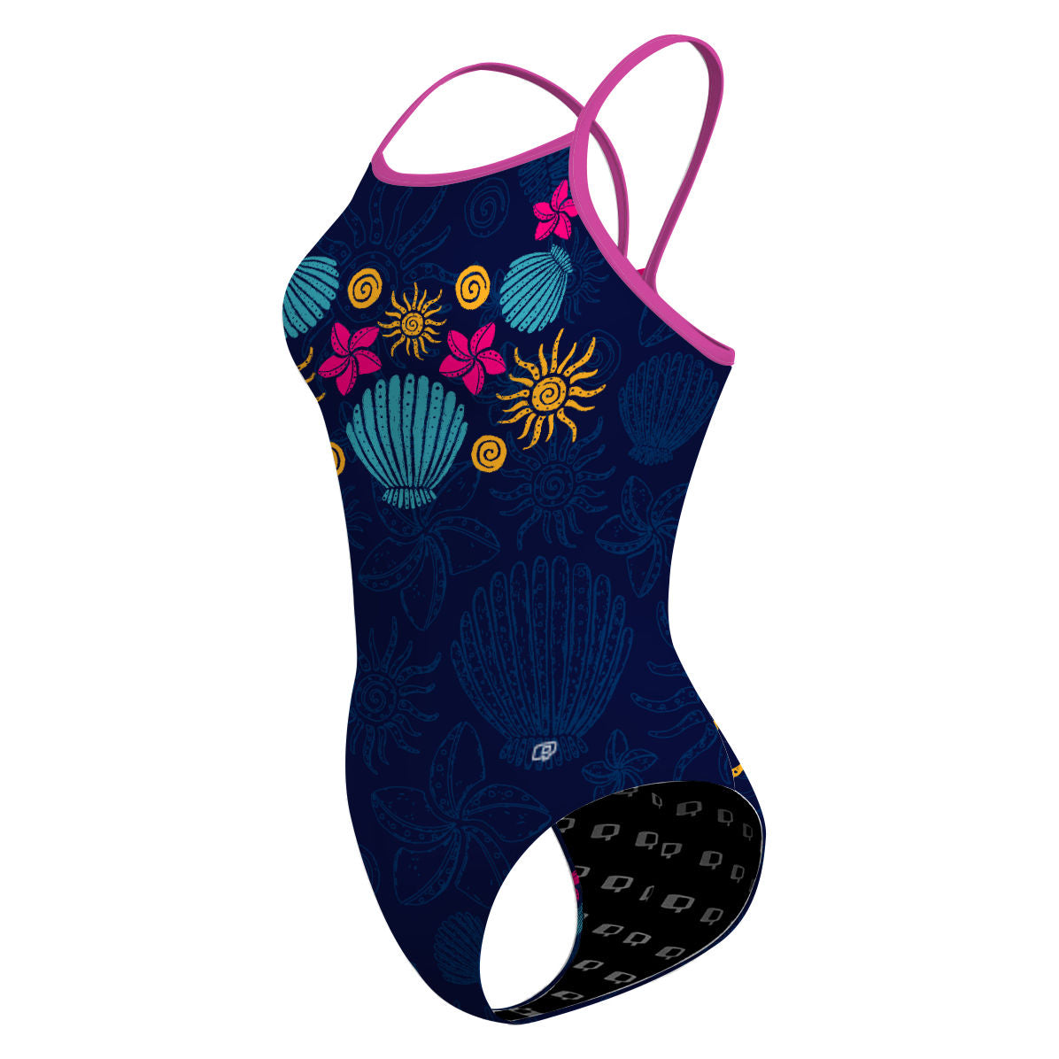 Sunflower beach - Skinny Strap Swimsuit