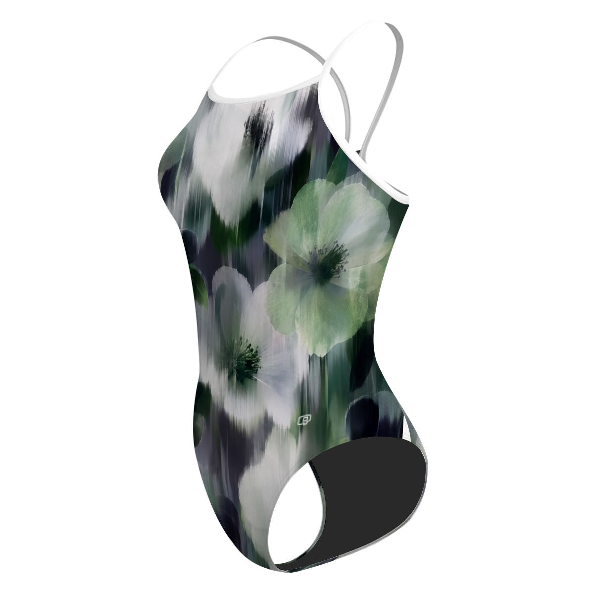 Moss Garden - Skinny Strap Swimsuit