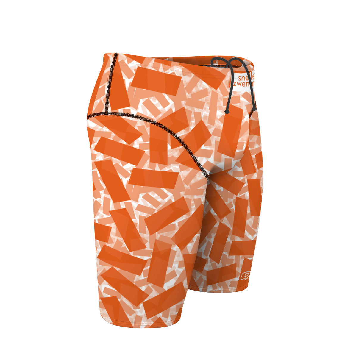 oranje sw jammer voorkant - Atlas Jammer Swimsuit