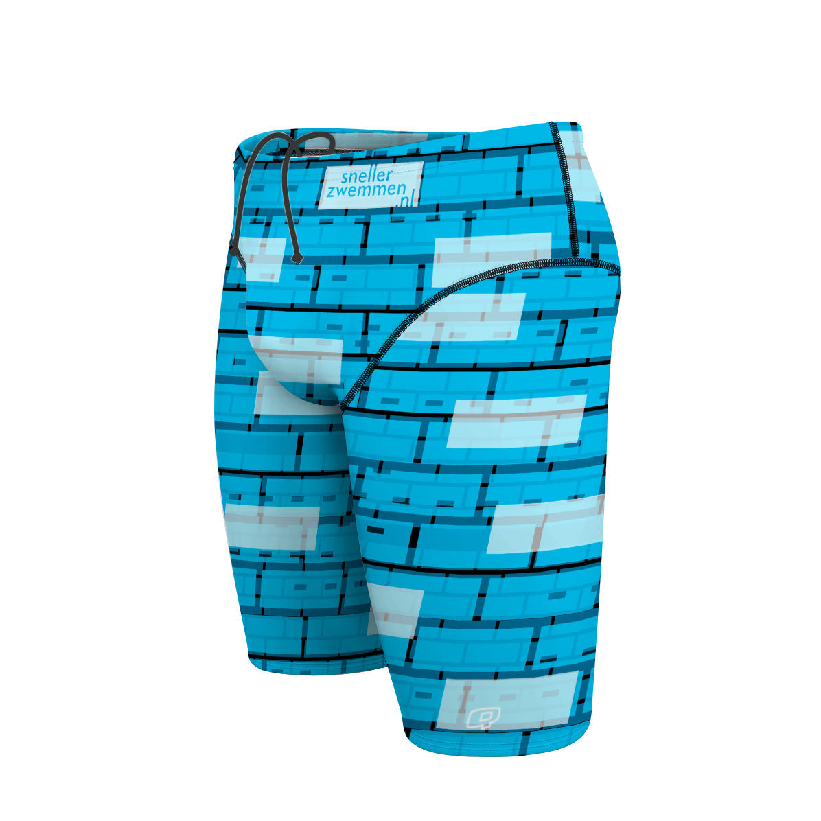 jammer blauw voorkant - Atlas Jammer Swimsuit
