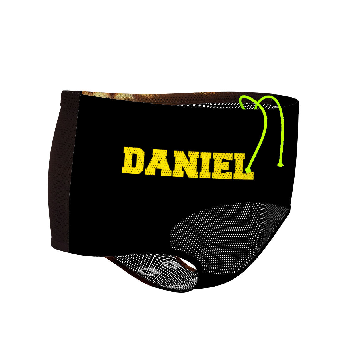 DANIEL CHEETAH - Mesh Drag Swimsuit