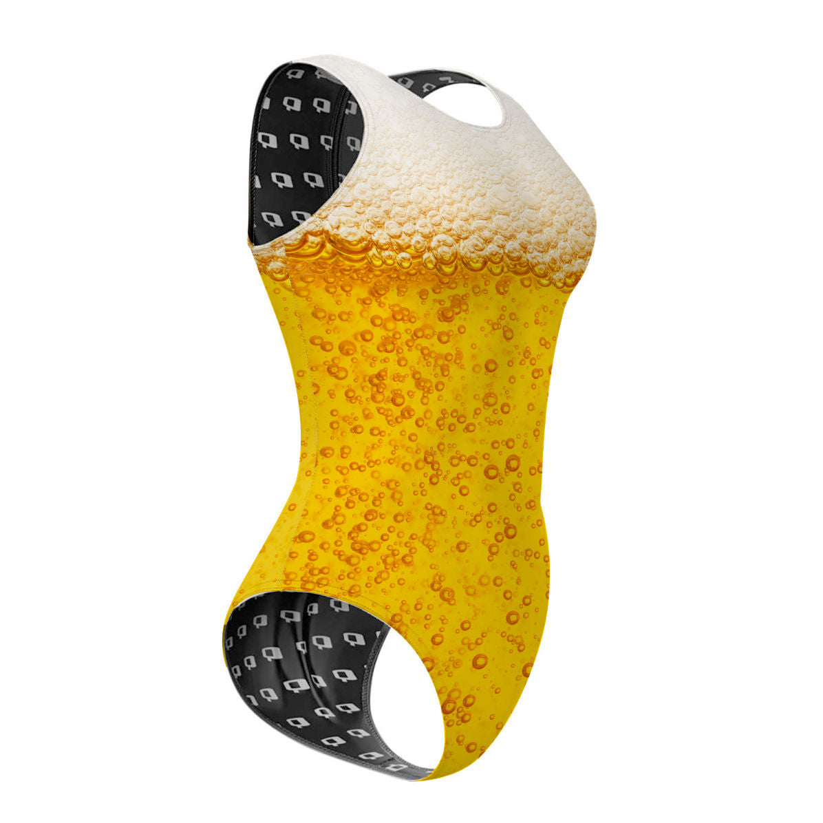 Beer with me - Women's Waterpolo Swimsuit Classic Cut