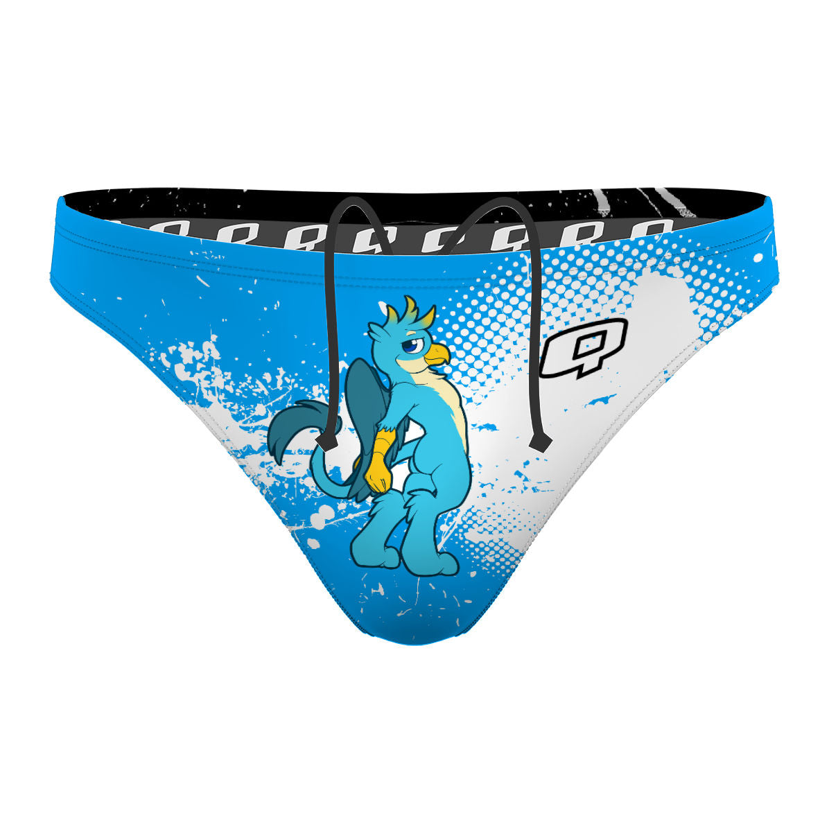 Gallus and ponies - Waterpolo Brief Swimsuit