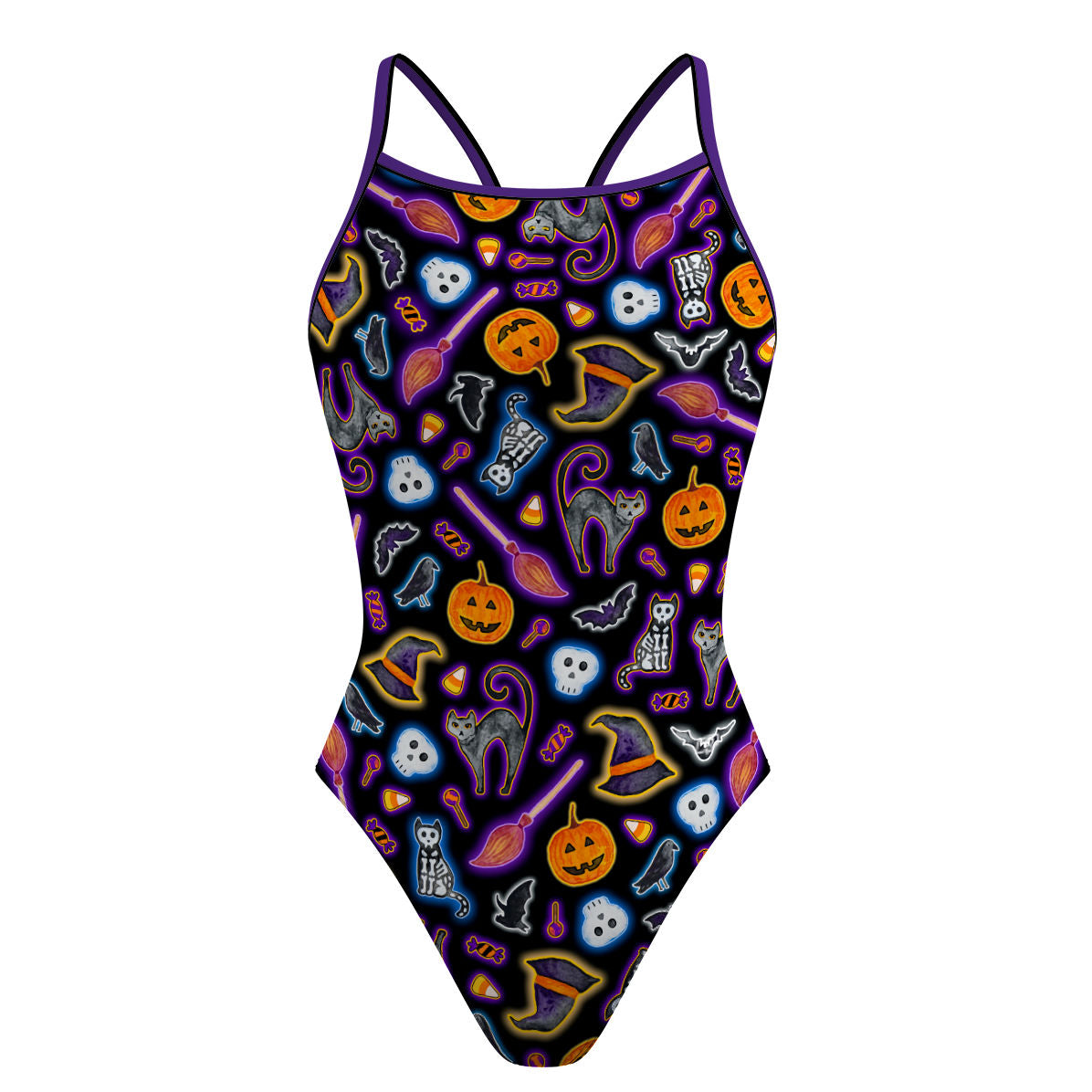 Halloween Trick or Treat - Skinny Strap Swimsuit