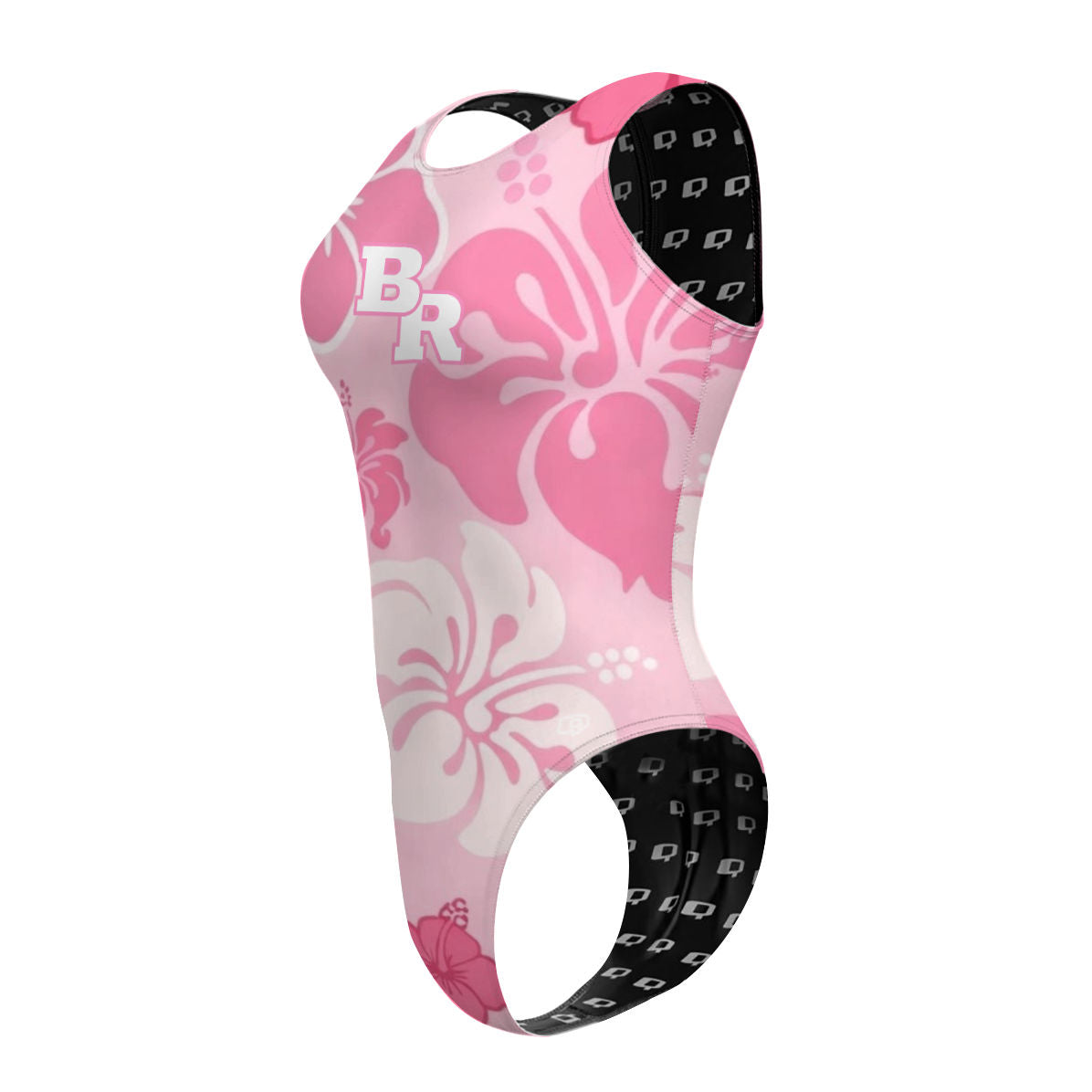 Addy Pink BR 2 - Women's Waterpolo Swimsuit Cheeky Cut