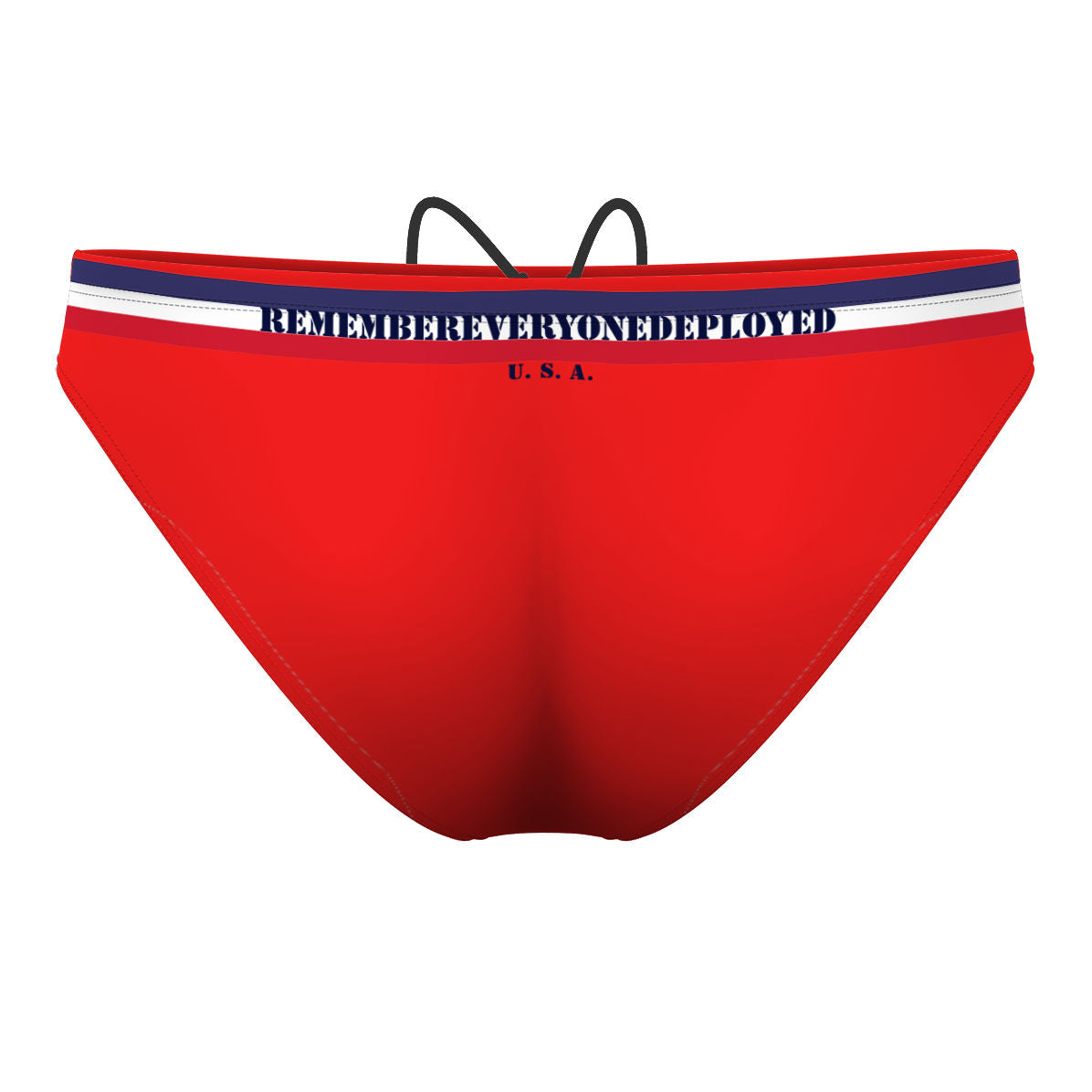 Red Swimsuit Friday #2 - Waterpolo Brief Swimsuit