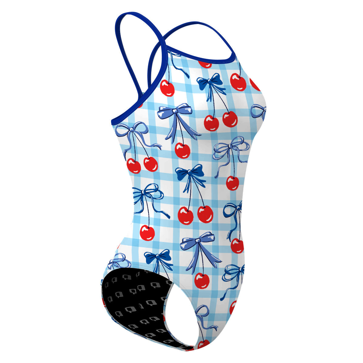 Cherry Swim - Skinny Strap Swimsuit