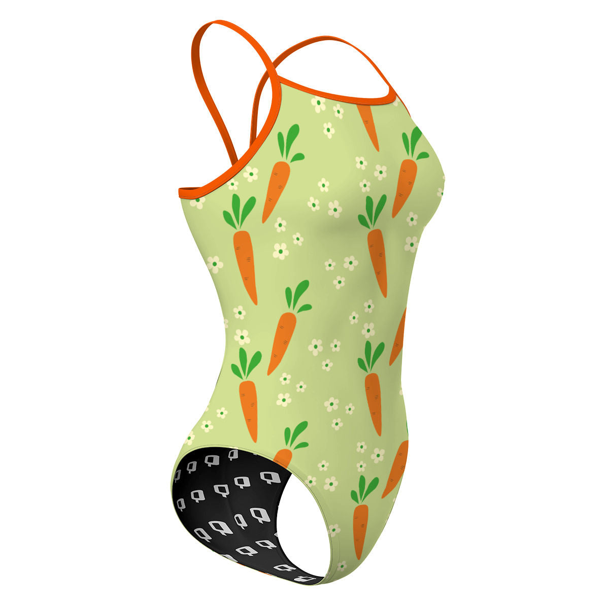 Carrot Garden- Sunback Tank Swimsuit